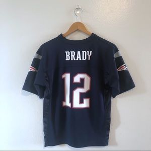 Youth Large Tom Brady New England Patriots Jersey